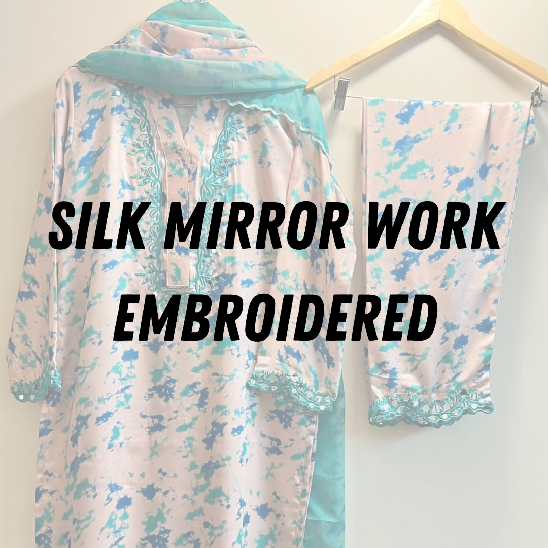 3pc Silk Suit