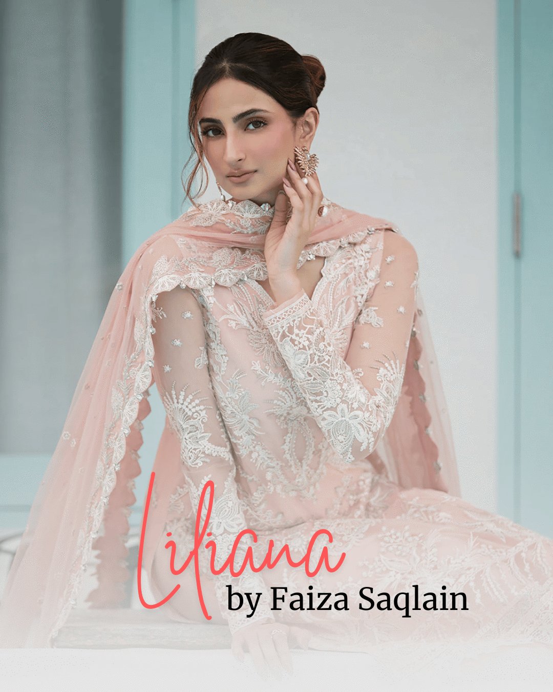 Pakistani dresses - Lawn by Faiza Saqlain
