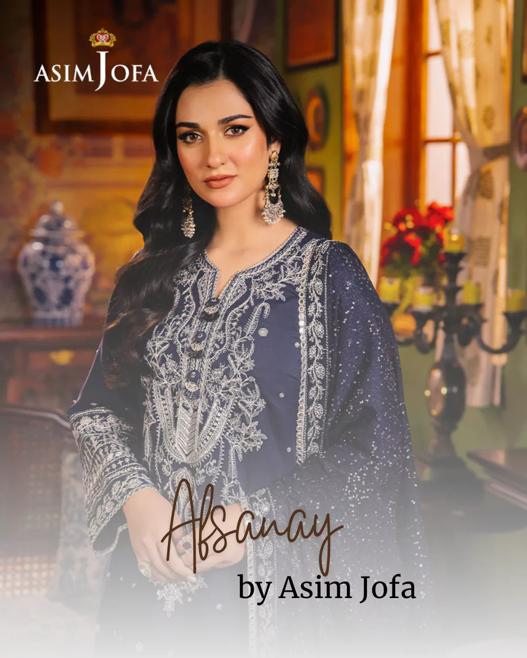 Afsanay Luxury Pret by Asim Jofa