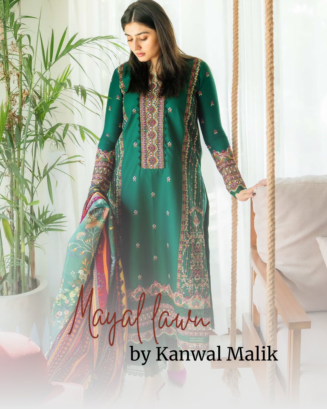 Mayal Lawn by Kanwal Malik - STYLISTICOUTURE