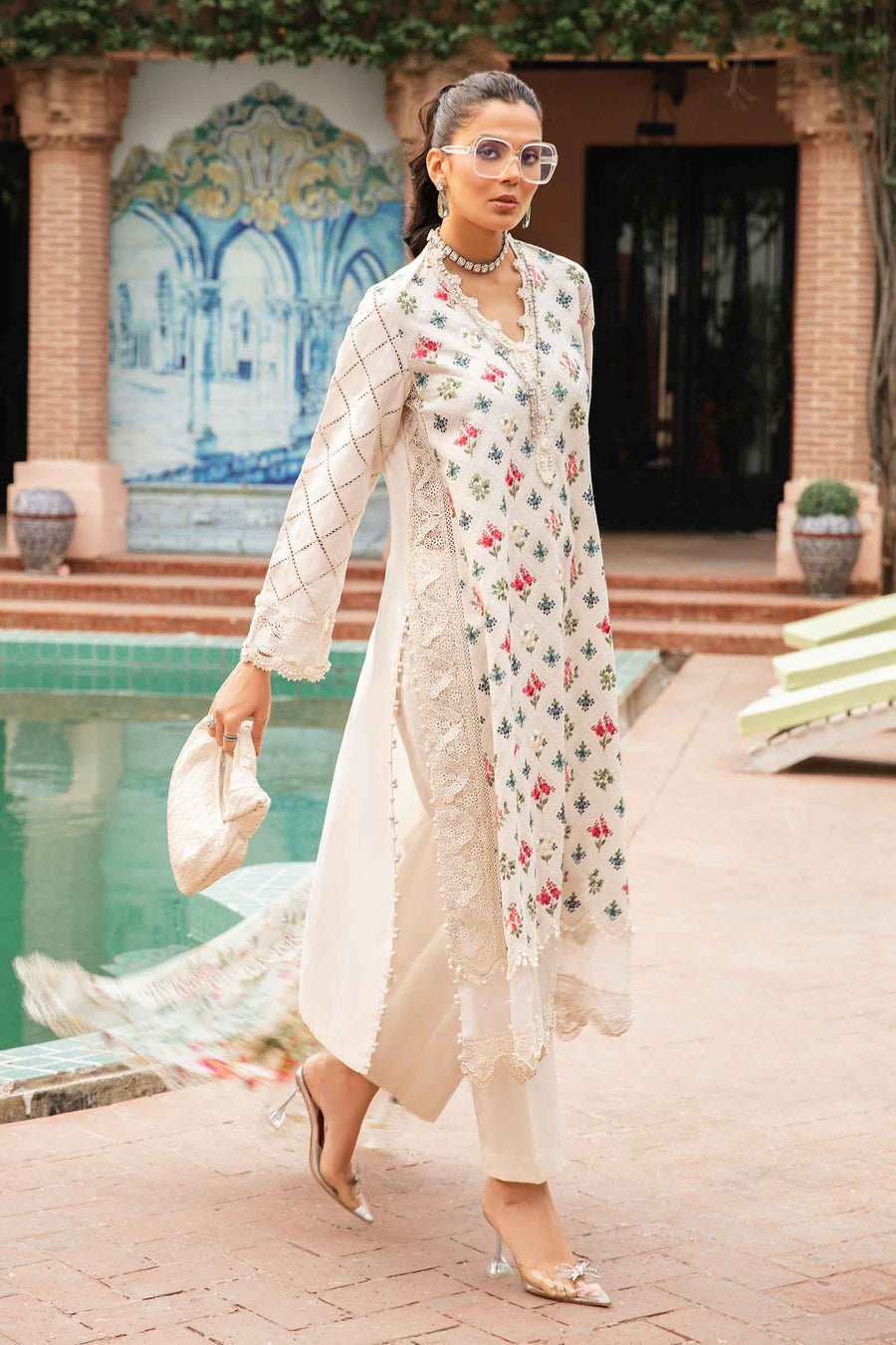 3 PIECE UNSTITCHED PRINTED SUIT | MPT - 2203 - A - STYLISTICOUTURE