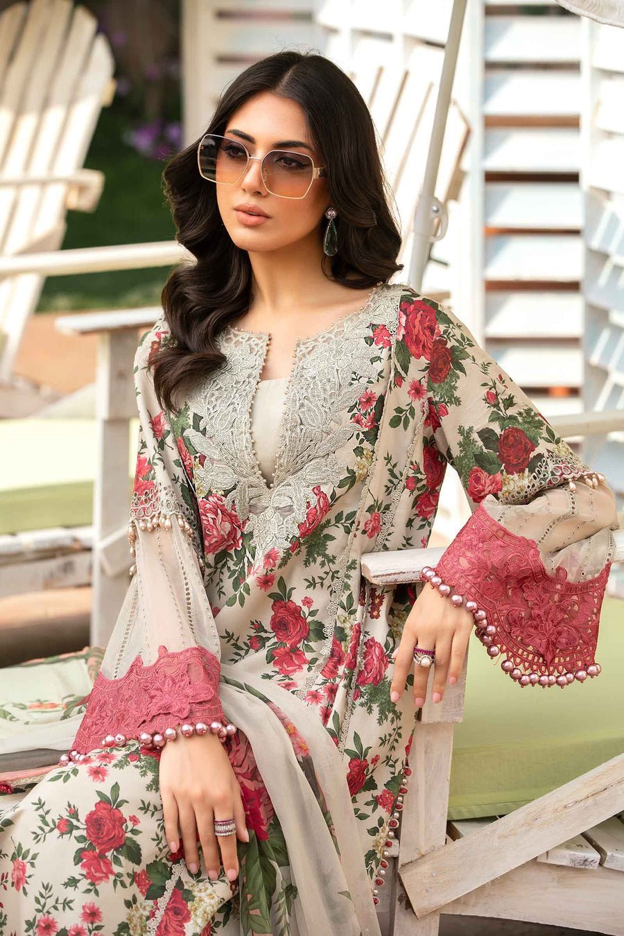 3 PIECE UNSTITCHED PRINTED SUIT | MPT - 2204 - B - STYLISTICOUTURE