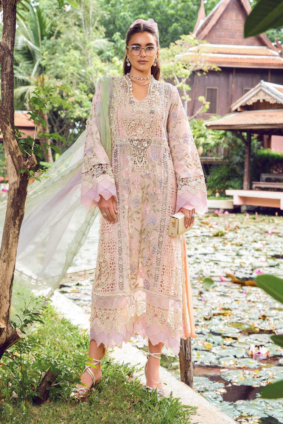 3 PIECE - UNSTITCHED SUIT | EID LAWN - 24 - 07 - STYLISTICOUTURE