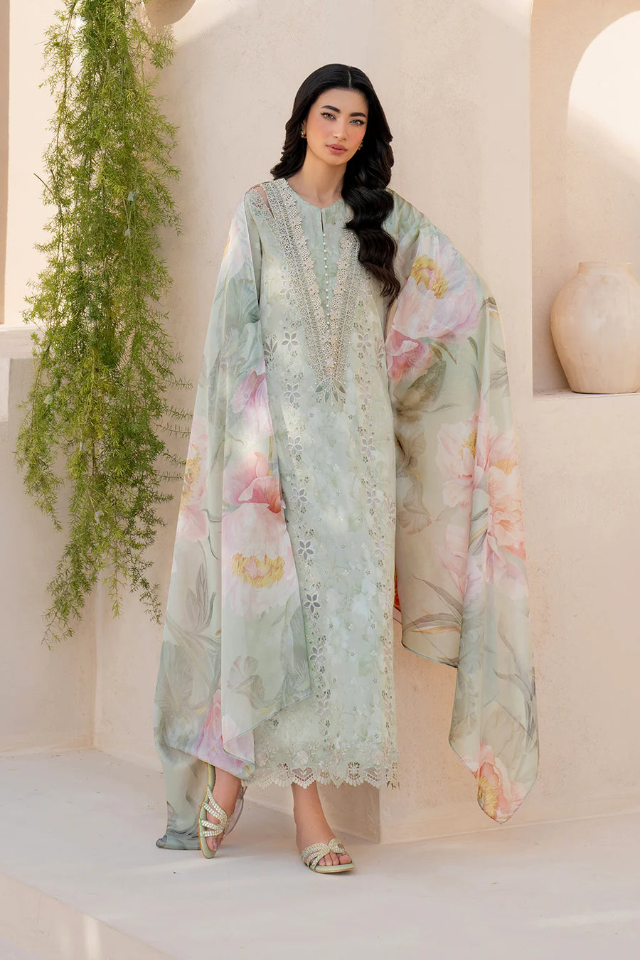 EFL-07 Embroidered Lawn