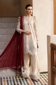 3 Piece Unstitched Embroidered Lawn Suit | D-2511-B