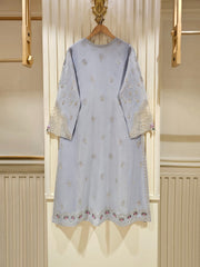 Agha Noor three-piece cotton net suit