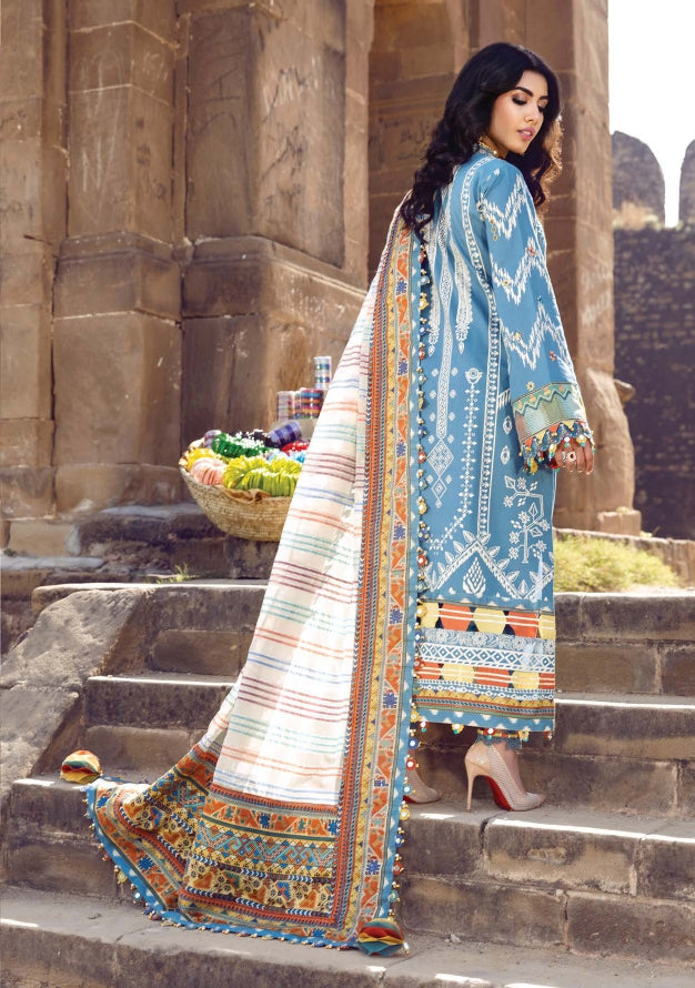 VIVA “Virsa”Embroidered Lawn ‘22 By ANAYA by Kiran Chaudhry  (Fareshteh)