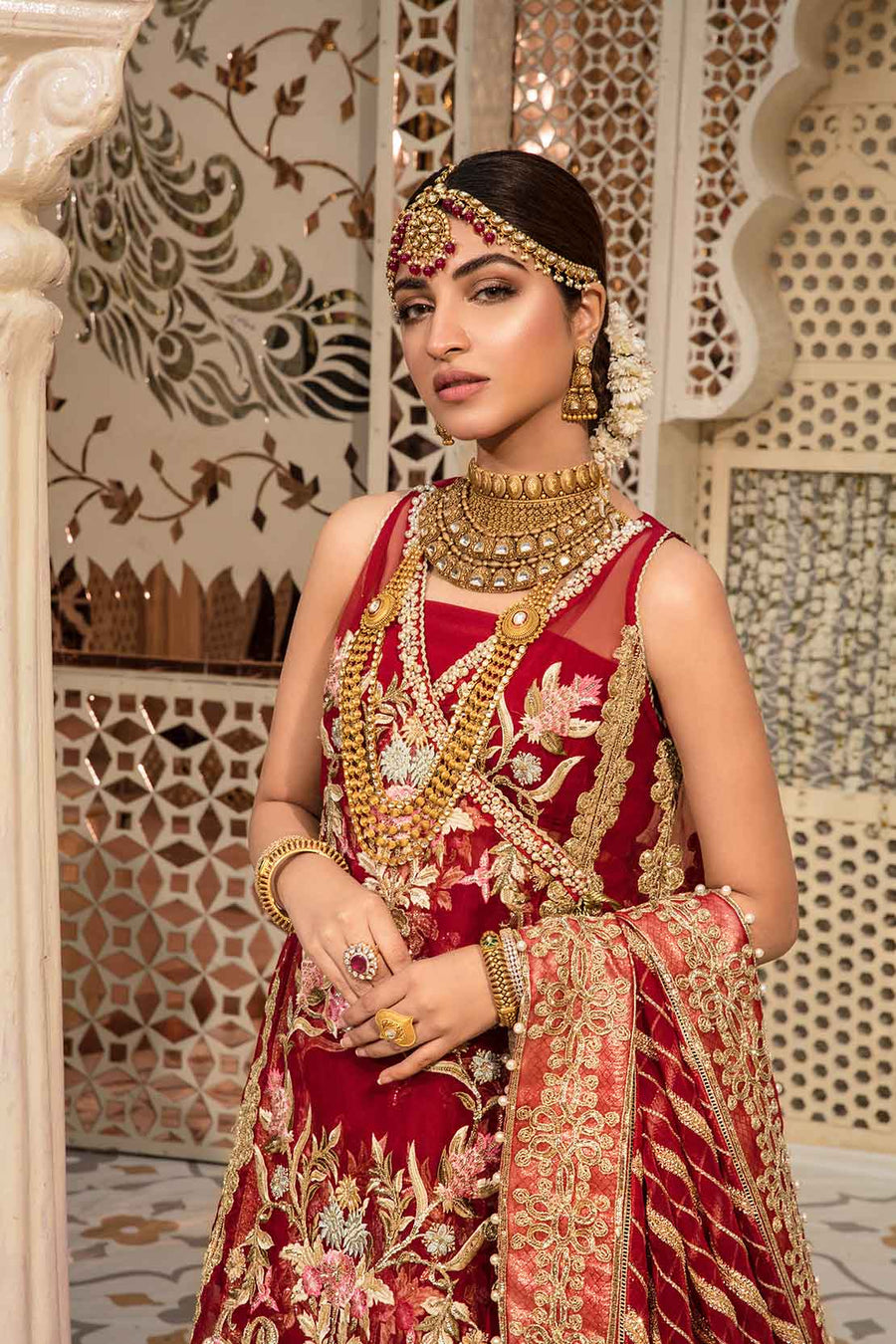 STORIES OF NAQSHI - SCARLET  Crimson Wedding Collection