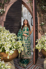 STORIES OF NAQSHI - EMERALD  Crimson Wedding Collection