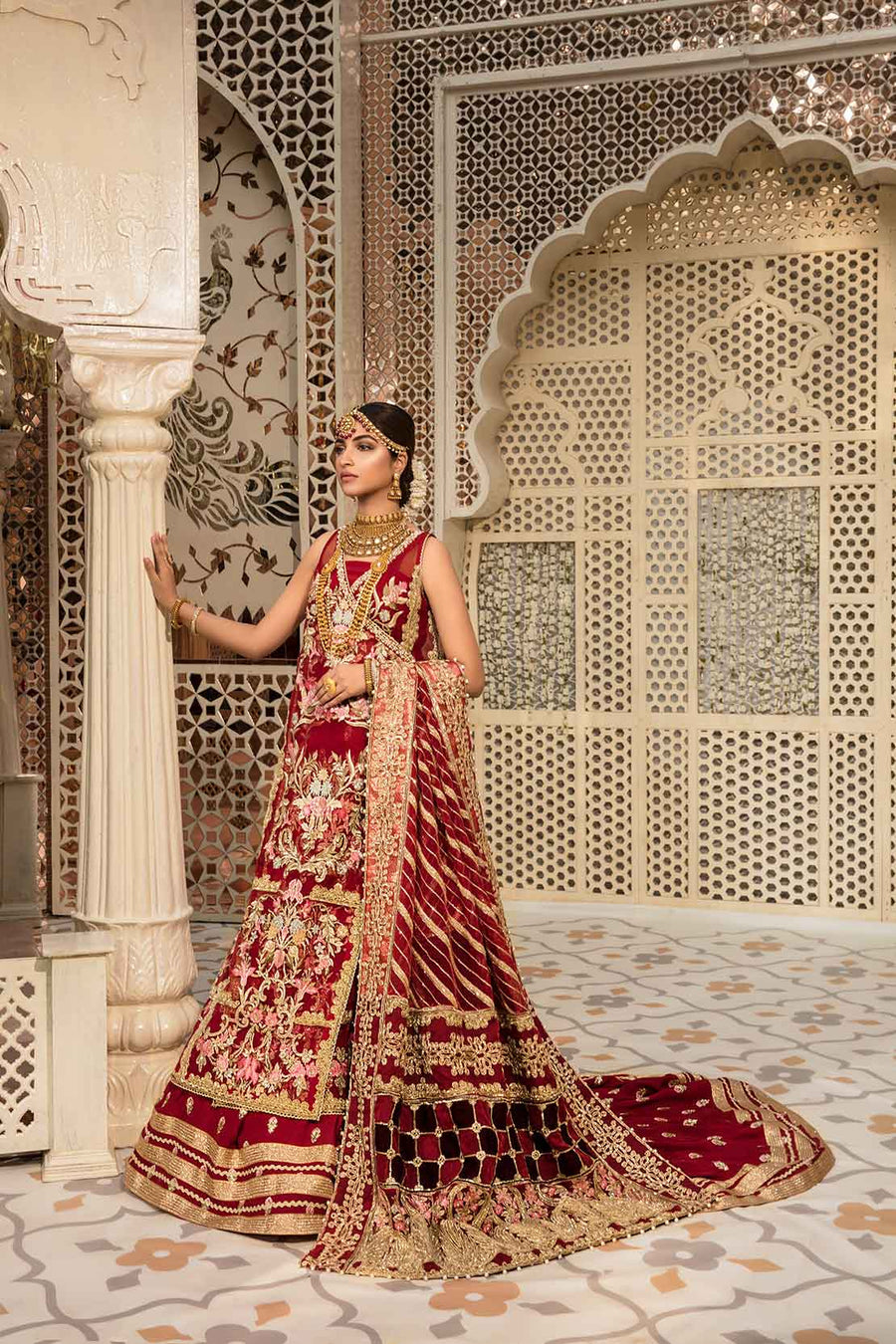 STORIES OF NAQSHI - SCARLET  Crimson Wedding Collection